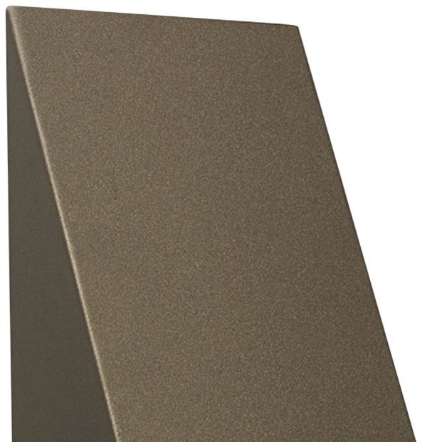 Image 2 Fortís 10" High Black|Opal Acrylic Exterior Sconce LED more views
