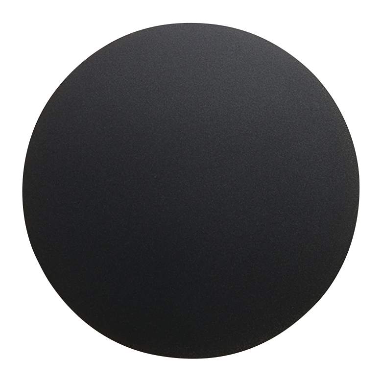 Image 1 Fortis 12 inch High Black-Opal Acrylic ADA Sconce 0-10V LED