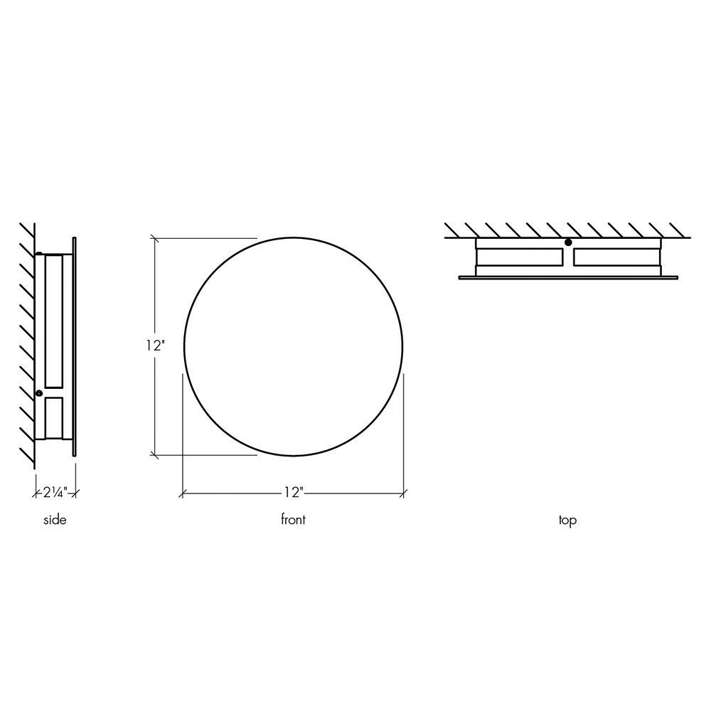 Image 3 Fortis 12" High Satin Pewter|Opal Acrylic ADA Sconce 0-10V LED more views