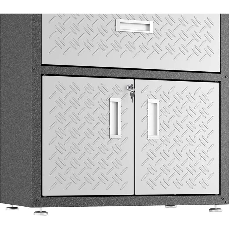 Image 4 Fortress 30 1/4" Wide Metal 1-Drawer Garage Mobile Cabinet more views