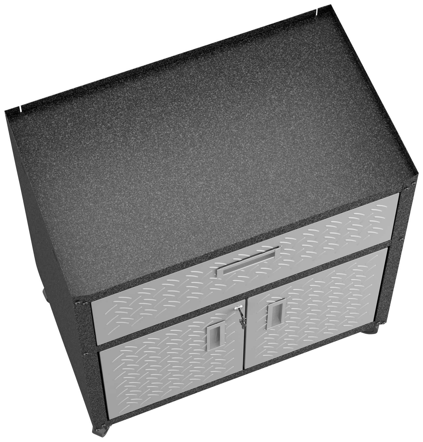 Fortress 30 1/4" Wide Metal 1-Drawer Garage Mobile Cabinet