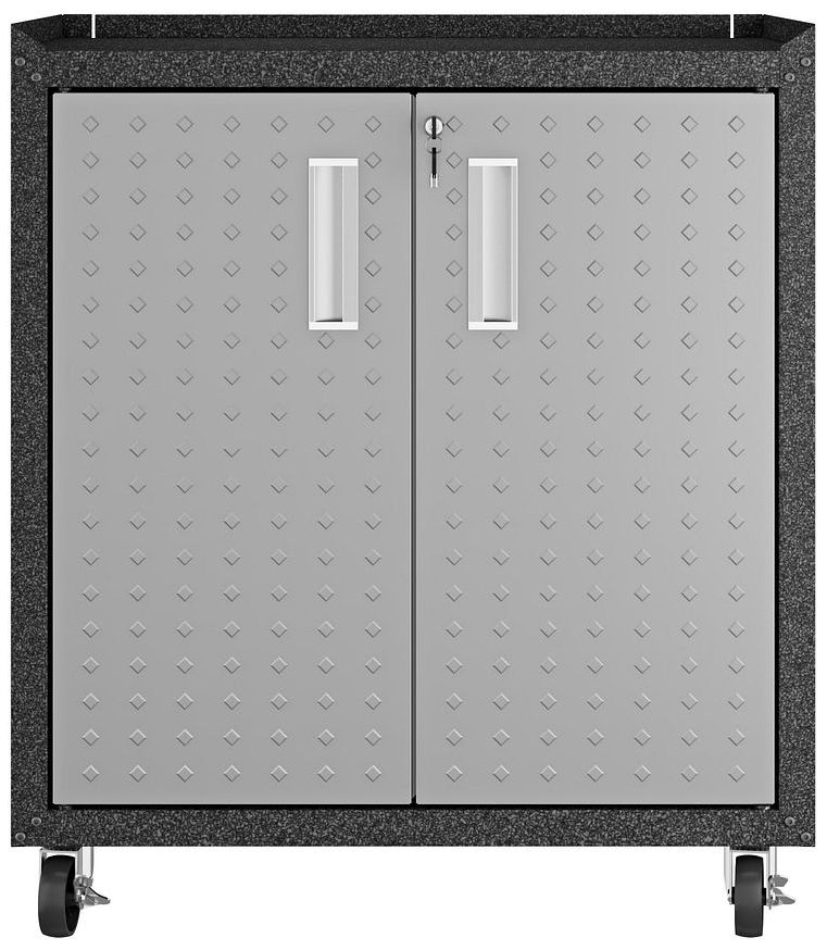 Fortress 30 1/4" Wide Metal 2-Door Garage Mobile Cabinet