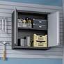 Fortress 30" Wide Metal 2-Door Floating Garage Cabinet