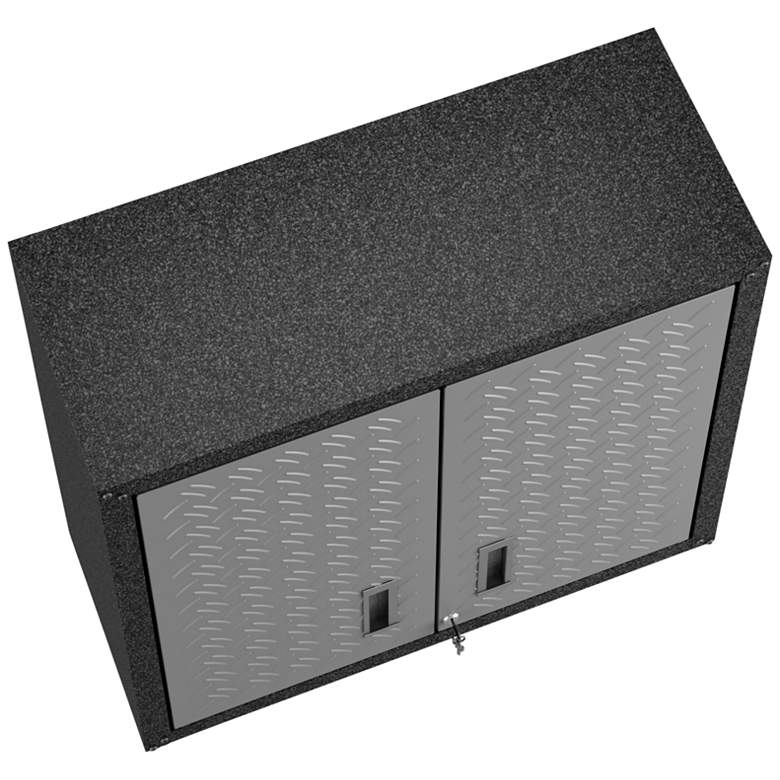 Image 7 Fortress 30" Wide Metal 2-Door Floating Garage Cabinet more views