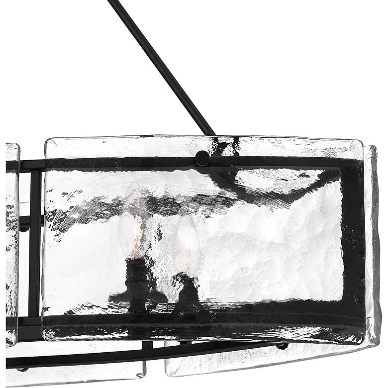 Image 7 Fortress 39" Wide Earth Black 6-Light Linear Pendant more views