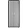 Fortress 74 3/4" High Gray Textured Metal Garage Cabinet