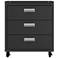 Fortress Mobile Garage Chest with Drawers in Charcoal Grey