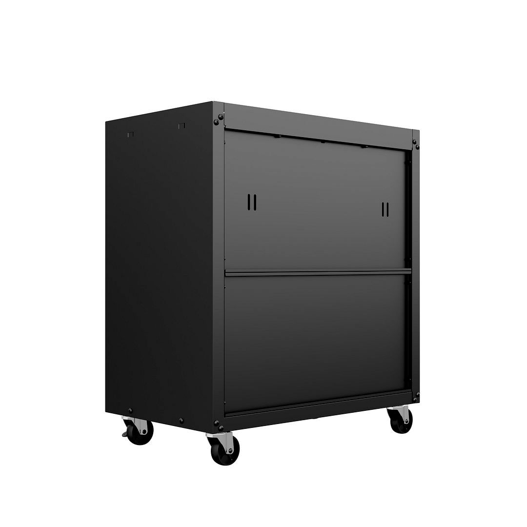 Image 6 Fortress Mobile Garage Chest with Drawers in Charcoal Grey more views