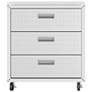 Fortress Mobile Garage Chest with Drawers in White