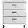 Fortress Mobile Garage Chest with Drawers in White