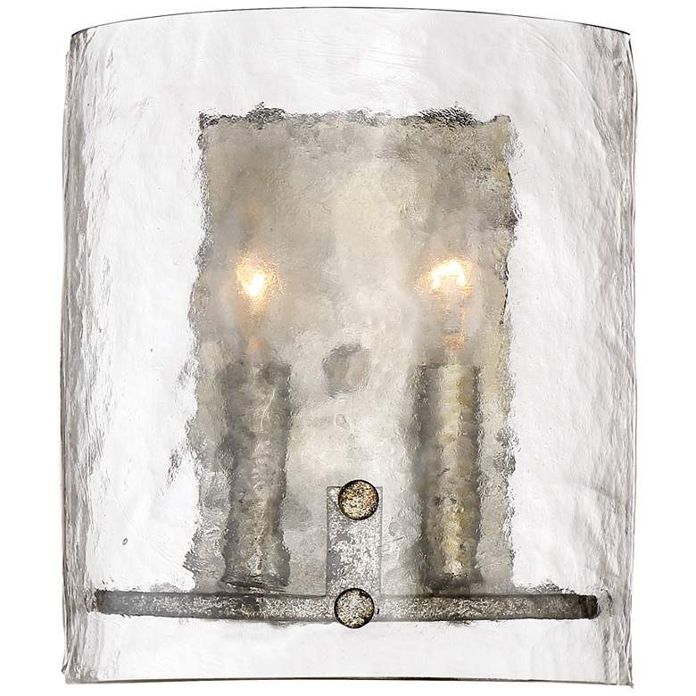 Image 1 Fortress Silver Wall Sconce