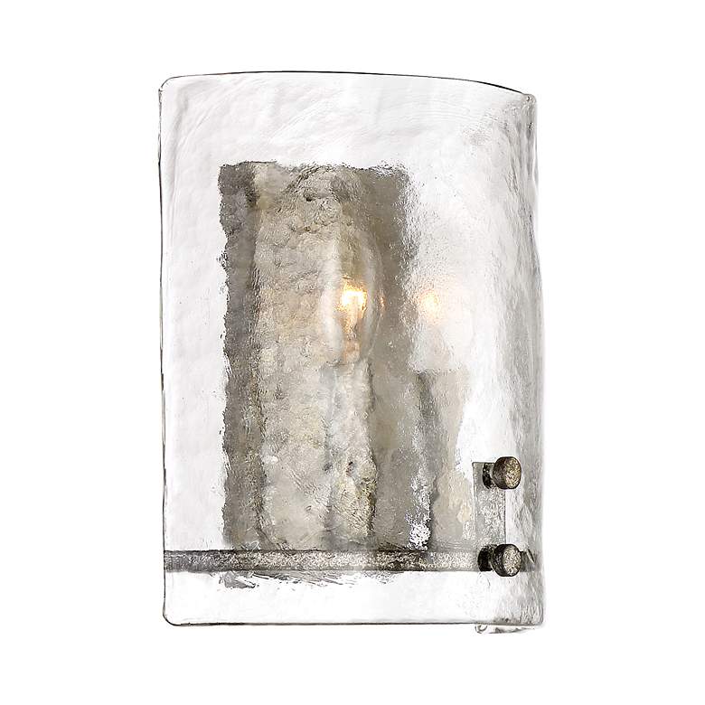 Image 2 Fortress Silver Wall Sconce more views