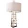Fortune Teller Large Polished Stainless Steel Table Lamp