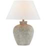 2_Forty West Ansley 25 1/2" High Rustic Taupe Pot Table Lamp