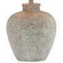 4_Forty West Ansley 25 1/2" High Rustic Taupe Pot Table Lamp more views
