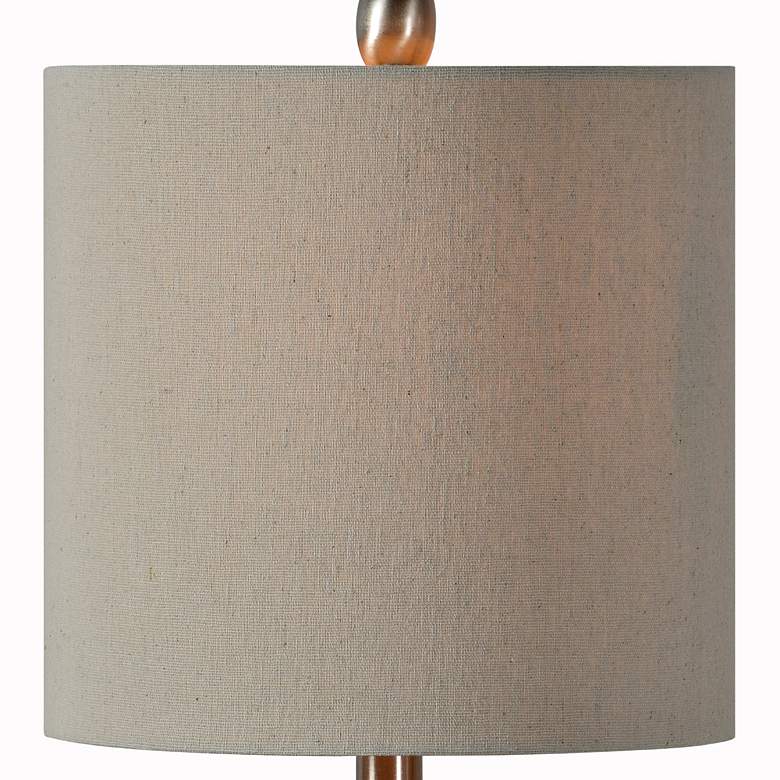 Image 2 Forty West Baker Washed Wood Accent Table Lamps Set of 2 more views