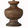 3_Forty West Baker Washed Wood Accent Table Lamps Set of 2 more views