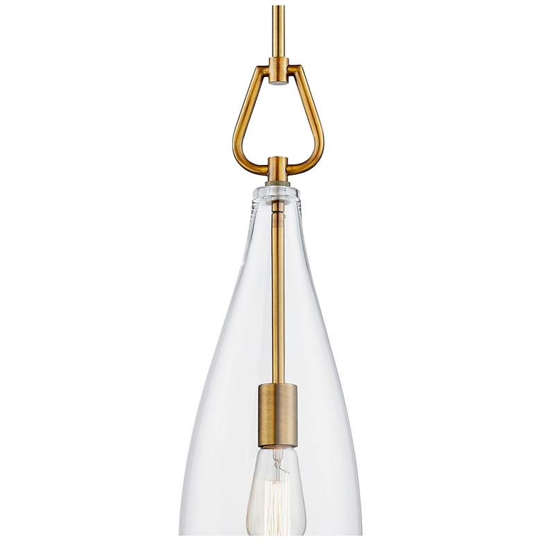 Image 5 Forty West Becca Bronze Metal 1-Light Pendant more views