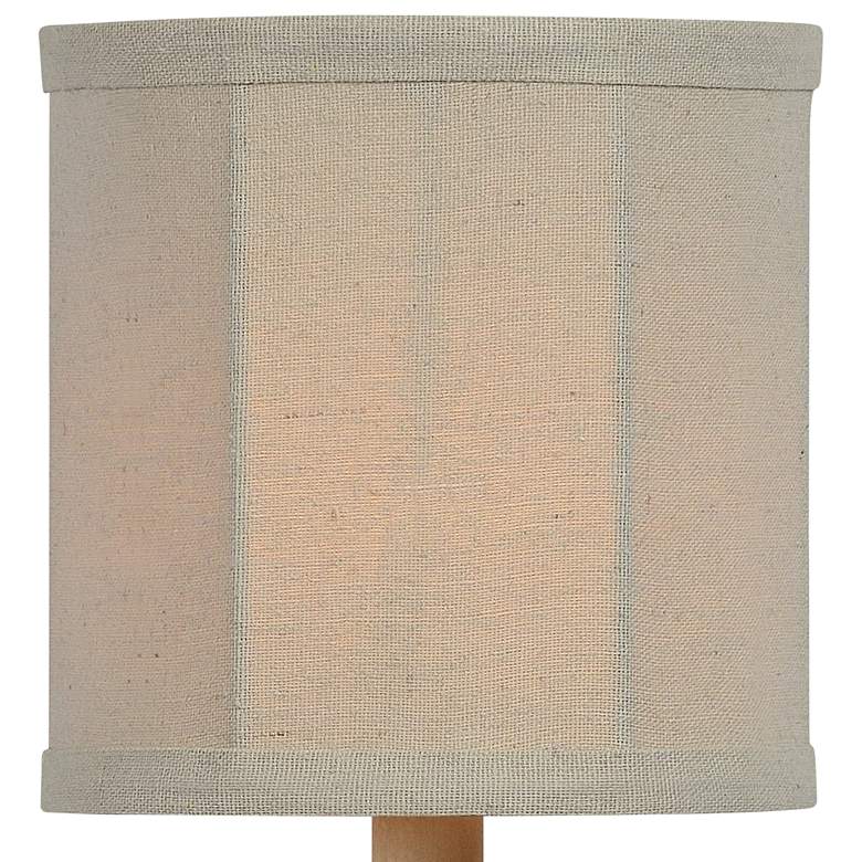 Image 2 Forty West Bellamy 14" Distressed Cream Accent Table Lamps Set of 2 more views