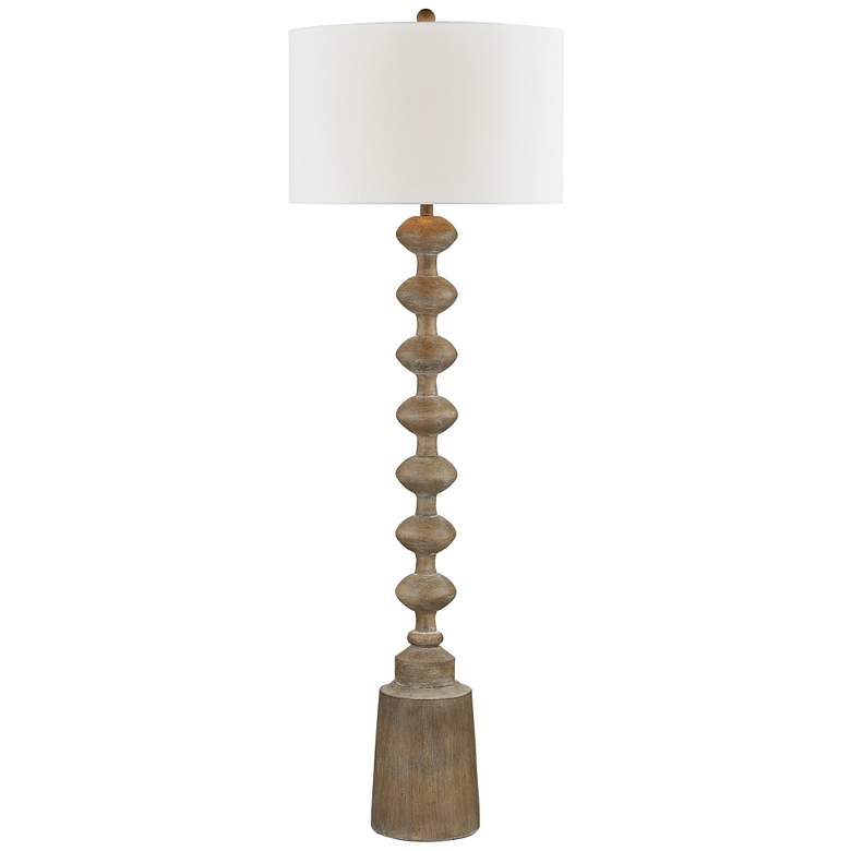 Image 1 Forty West Bianca 66" Brown Floor Lamp