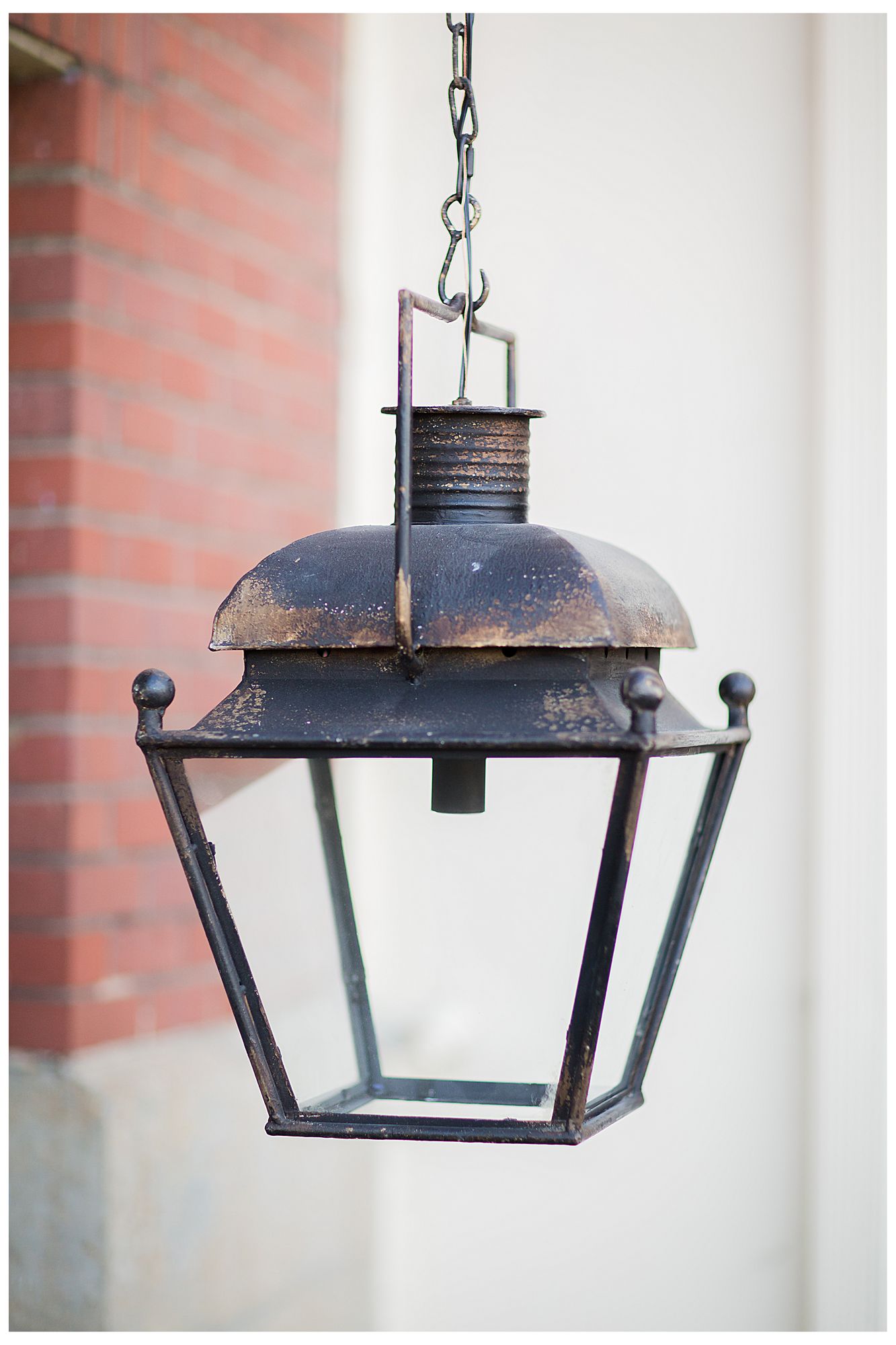 Image 4 Forty West Bishop 14.25x25.5" Metal and Glass Pendant more views