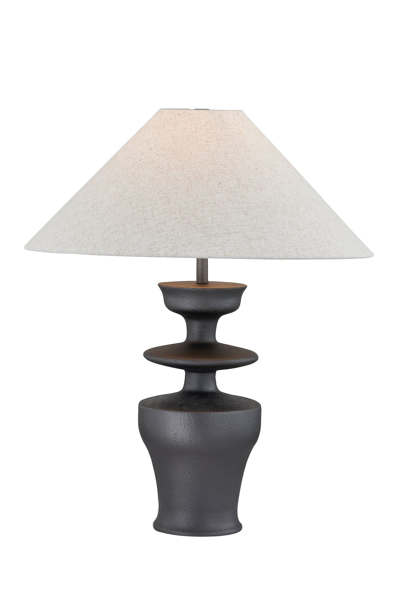 Image 2 Forty West Brie 27" Black Table Lamp Set of 2 more views