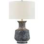 Forty West Burke 23.5" Gray/Blue Table Lamp