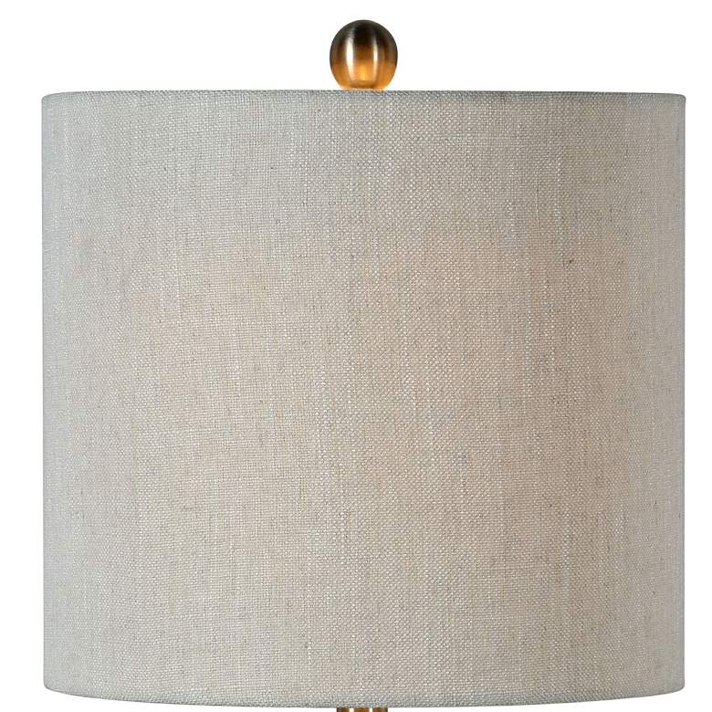 Image 2 Forty West Callie Weathered Light Gray Table Lamps Set of 2 more views