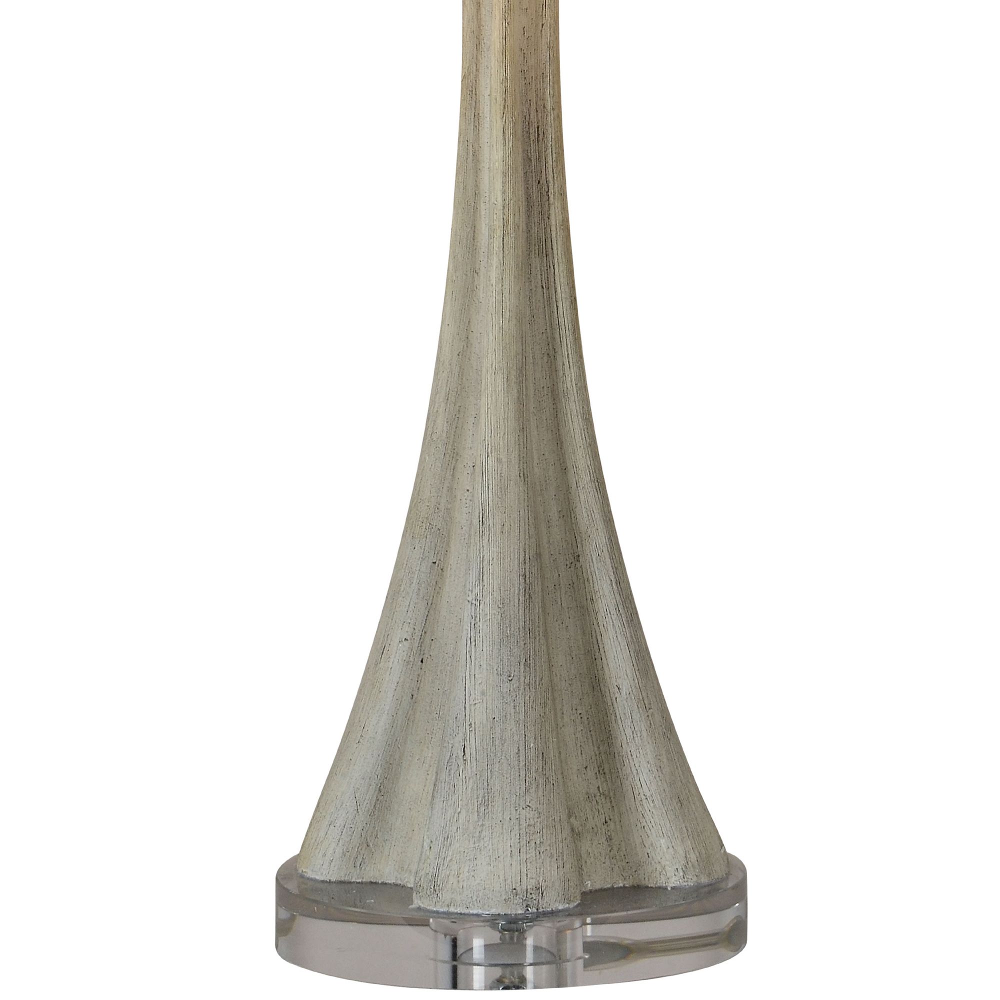 Image 3 Forty West Callie Weathered Light Gray Table Lamps Set of 2 more views