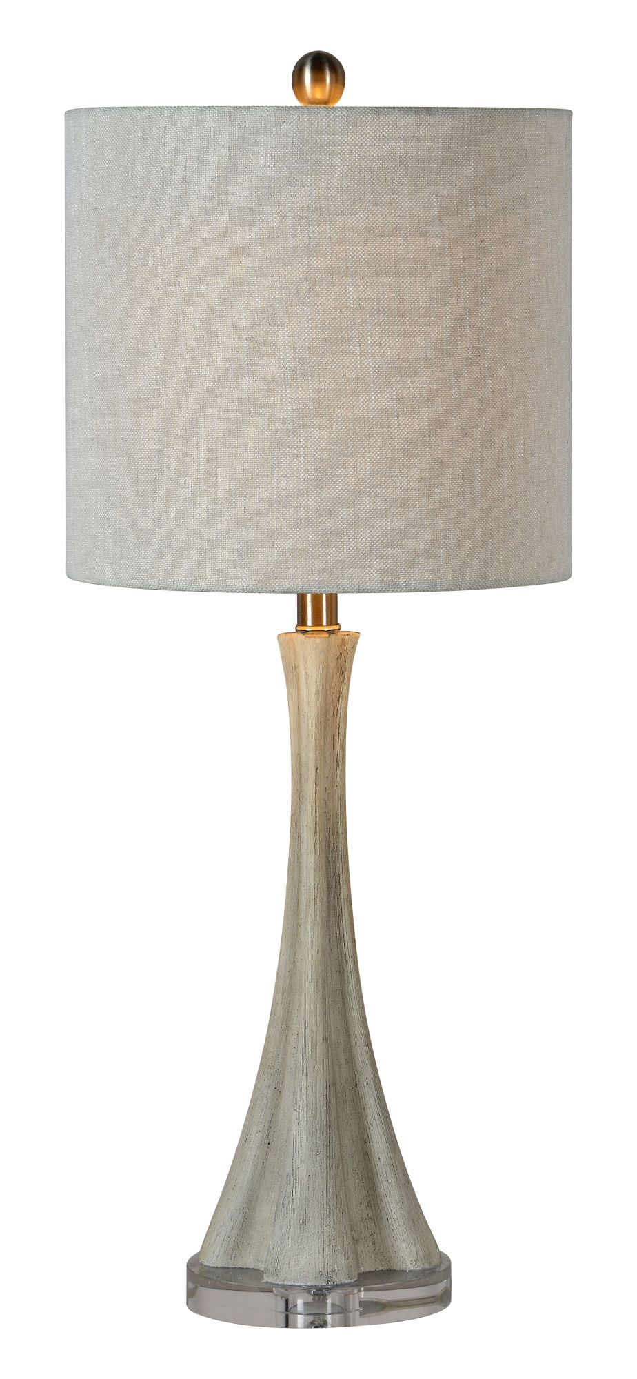 Image 6 Forty West Callie Weathered Light Gray Table Lamps Set of 2 more views