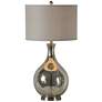1_Forty West Candace 35" High Modern Gourd Mercury Glass Table Lamp
