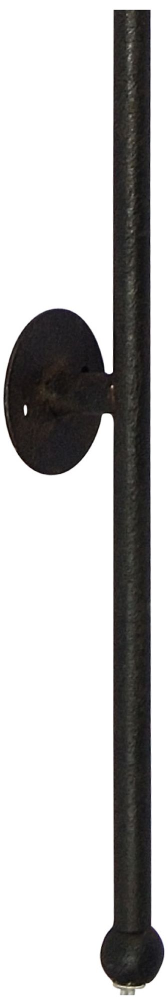 Image 3 Forty West Case 8x48" Black Metal Plug-in Sconce more views