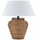 Forty West Catherine 22" Rattan Table Lamp