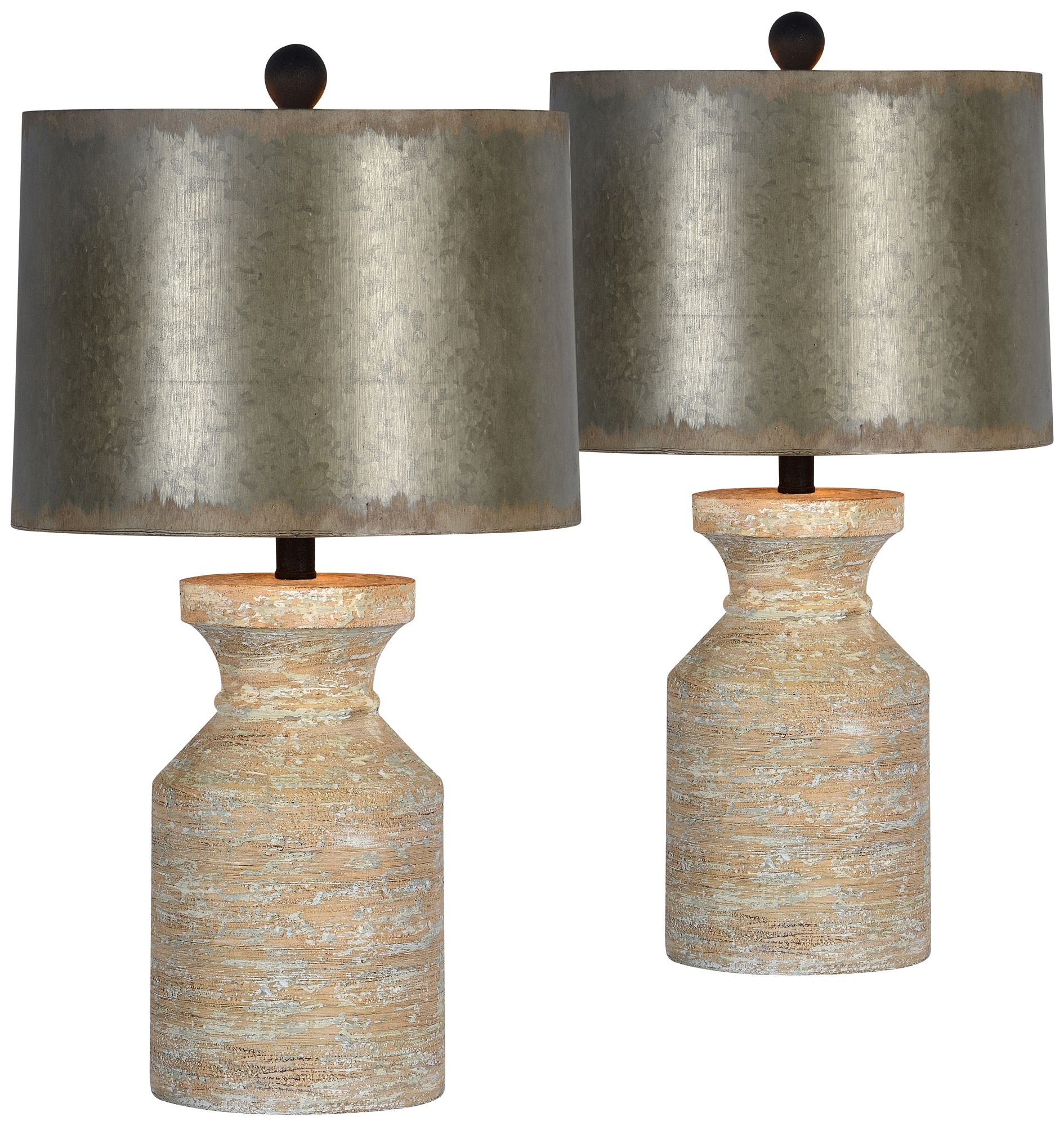 rustic glam lamps