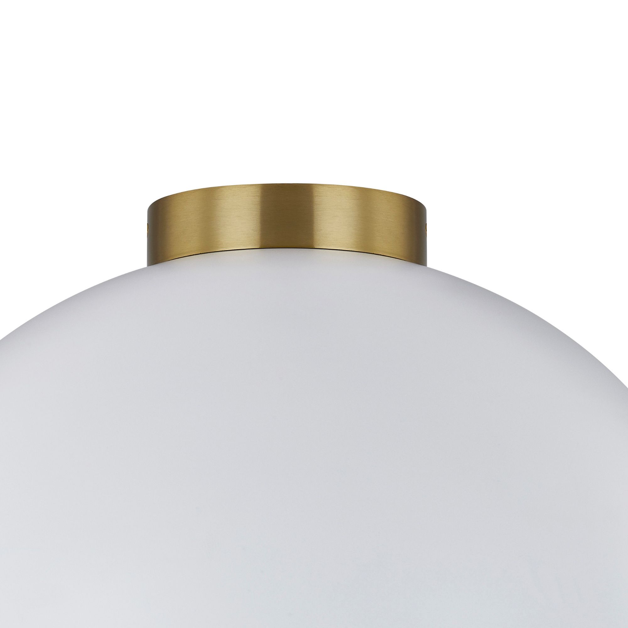Image 5 Forty West Chanel 19.75x10.75" Metal Flush Mount more views
