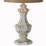 Forty West Chip Cottage White Table Lamps Set of 2