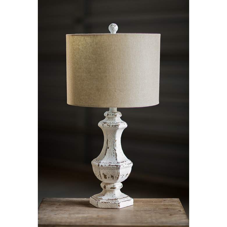 Image 4 Forty West Chip Cottage White Table Lamps Set of 2 more views