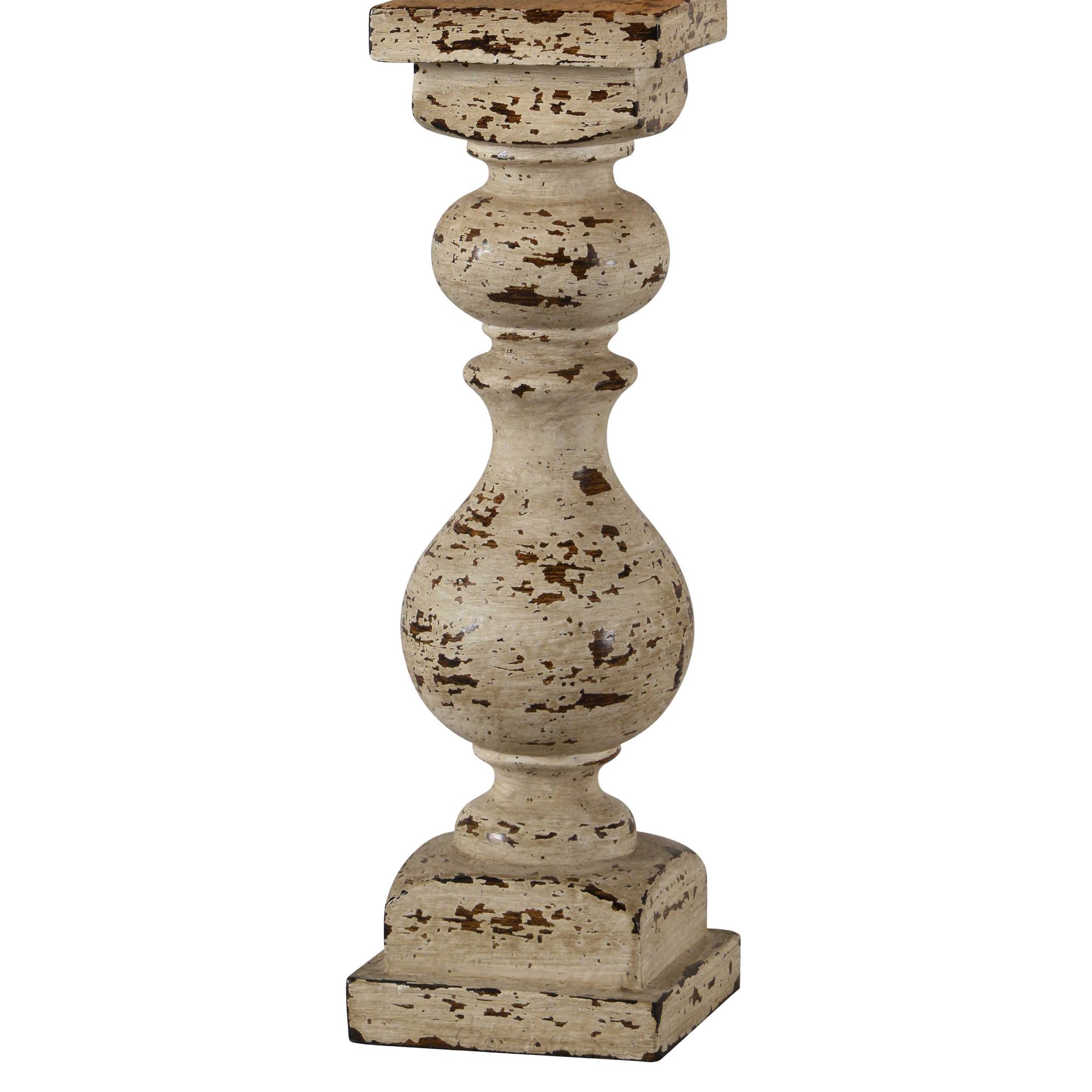 Forty West Cooper Distressed Cream Table Lamps Set of 2 589N0