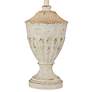 Forty West Cory Distressed White Table Lamps Set of 2