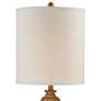 Forty West Diego 40" Distressed Faux Wood Buffet Table Lamps Set of 2