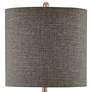3_Forty West Downing Distressed Crackled White Vase Table Lamp more views