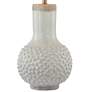 4_Forty West Downing Distressed Crackled White Vase Table Lamp more views