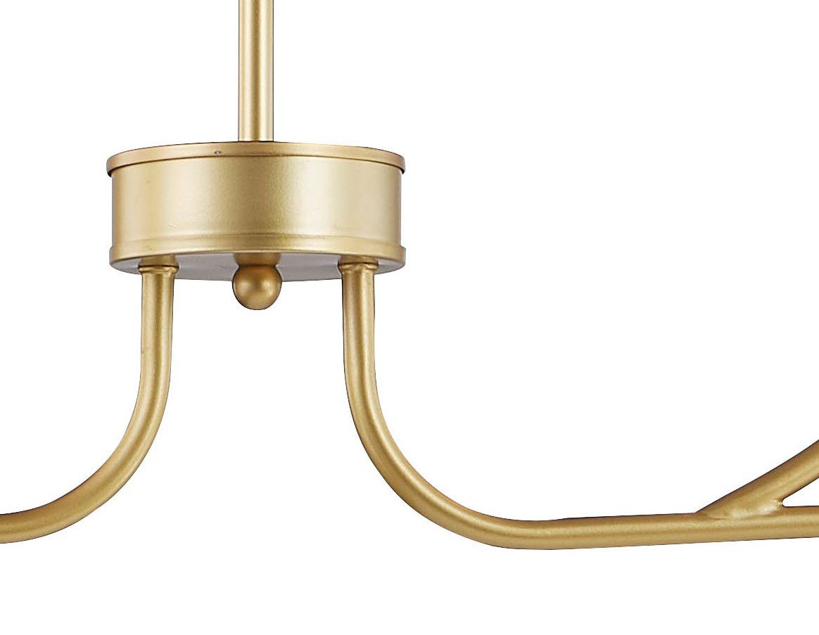 Image 4 Forty West Eden 45.5x19" Metal Chandelier more views