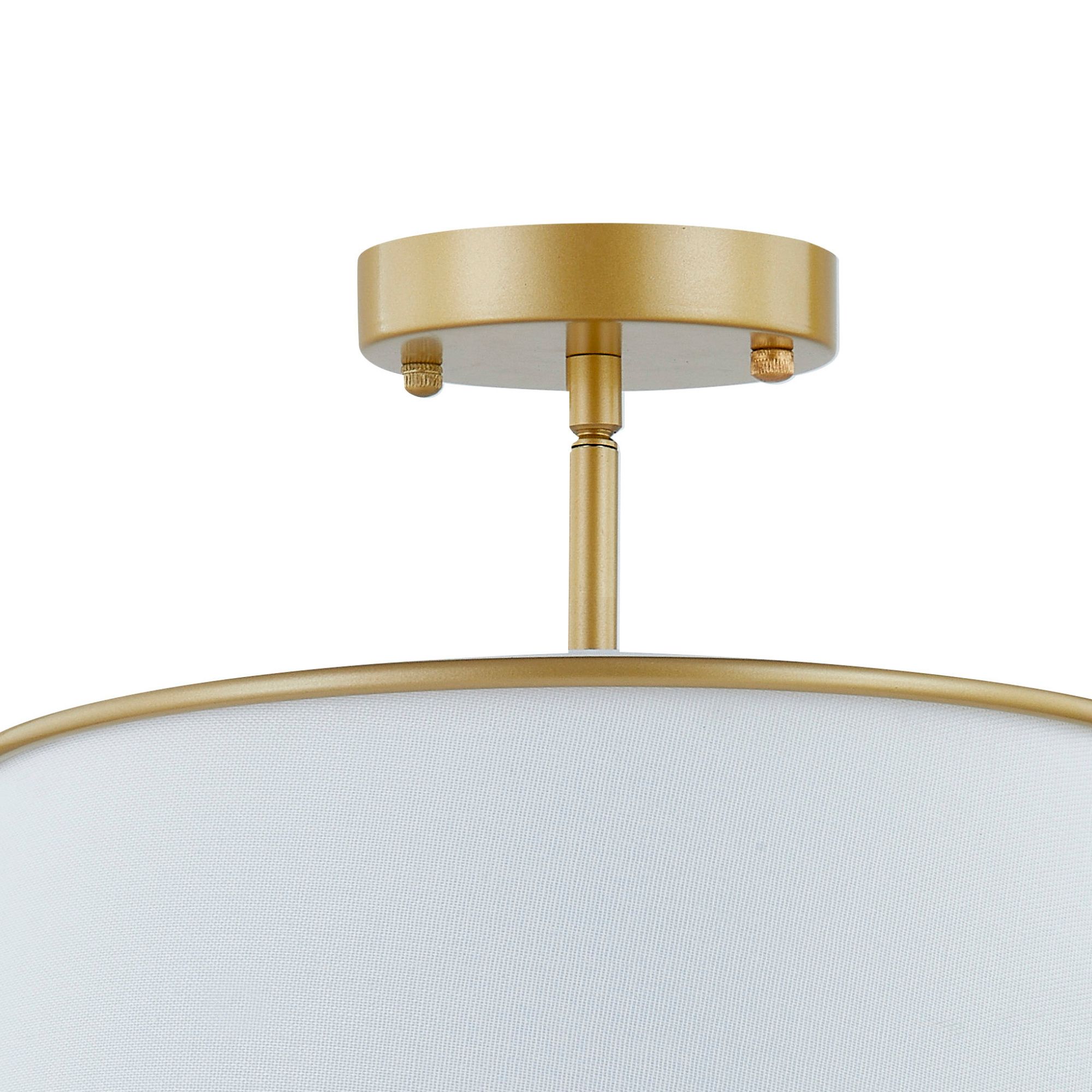 Image 2 Forty West Elsa 16.5x14.5" Semi-Flush more views