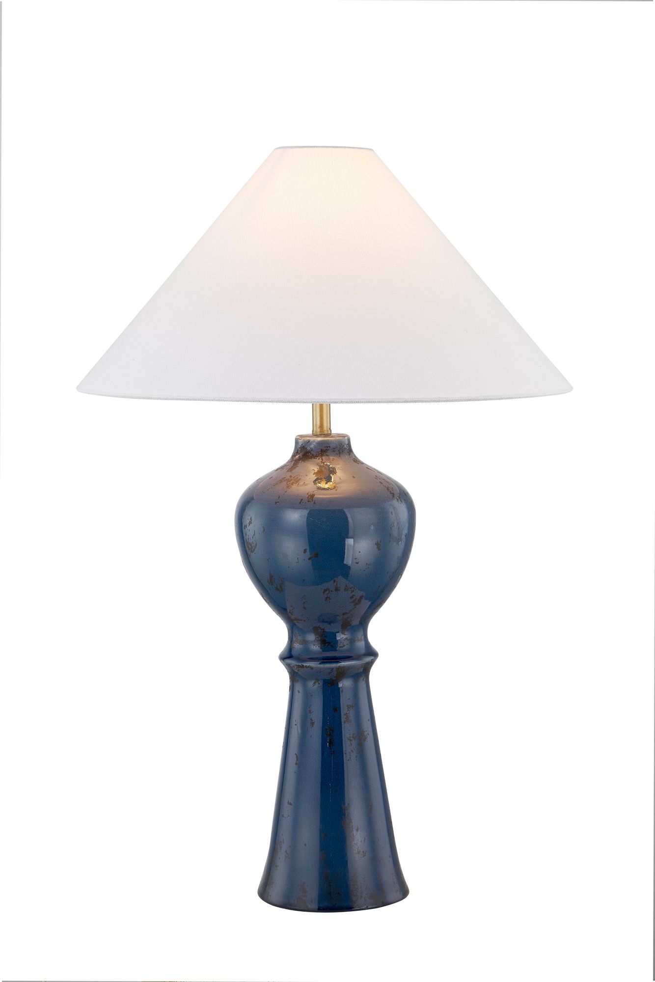 Image 2 Forty West Elsie 30.5" Cobalt Blue Ceramic Table Lamp more views