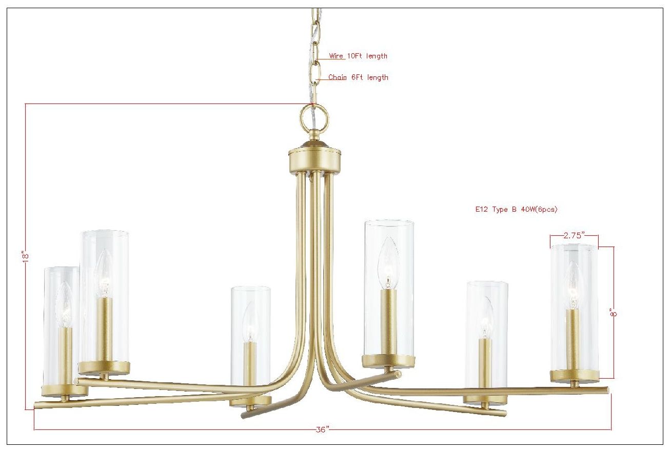 Image 2 Forty West Fillmore 36x18" Metal Chandelier more views