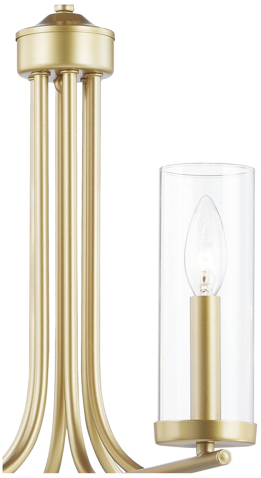 Image 4 Forty West Fillmore 36x18" Metal Chandelier more views