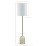 Thumbnail3 of Forty West Finley 64" High Brass and Cream Finish Modern Floor Lamp more views