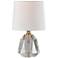 Forty West Forty West Slade 12" Crystal Lamp