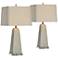 Forty West Franklin Concrete-Look Table Lamps Set of 2